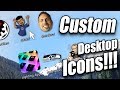 How to Create Custom Desktop Icons (It