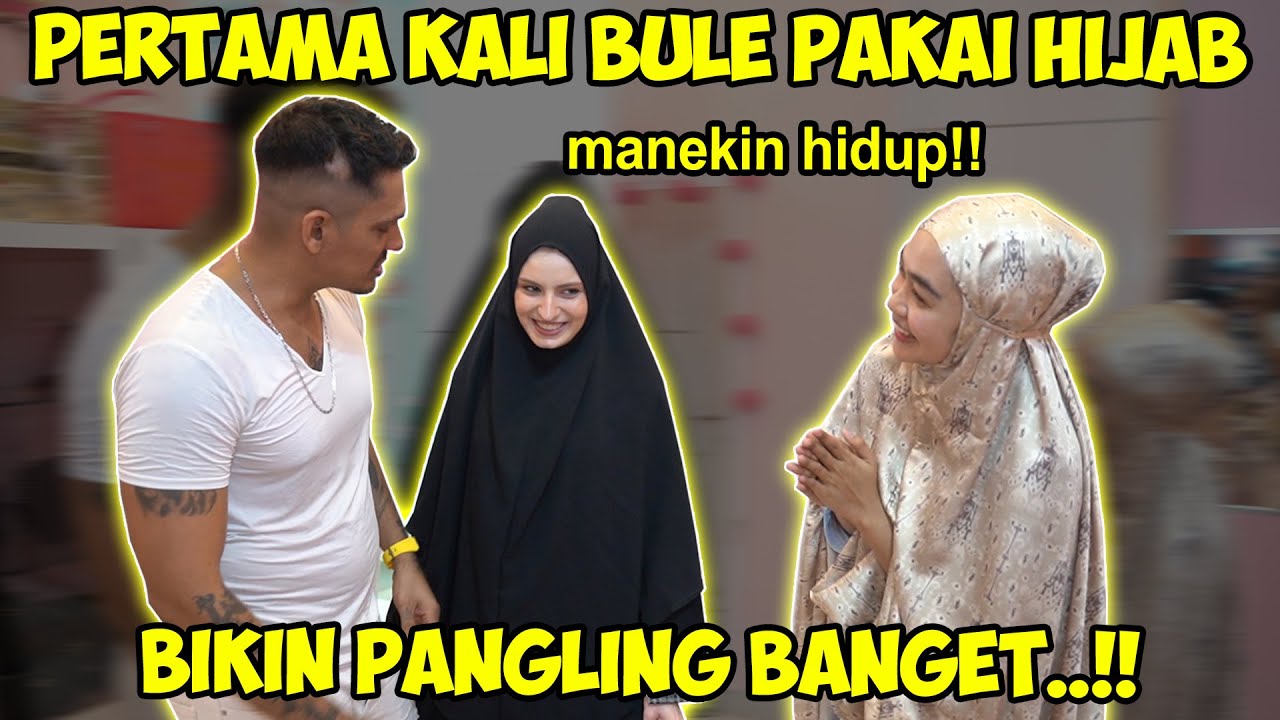 PERTAMA KALI PAKEIN NATASHA SHINE HIJAB SYAR'I.. Pangling Banget Masyaallah.!!
