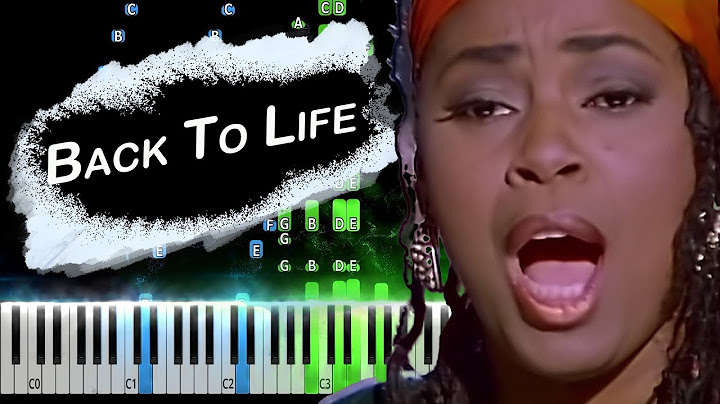 Back to Life Piano version - Piano performance video thumbnail