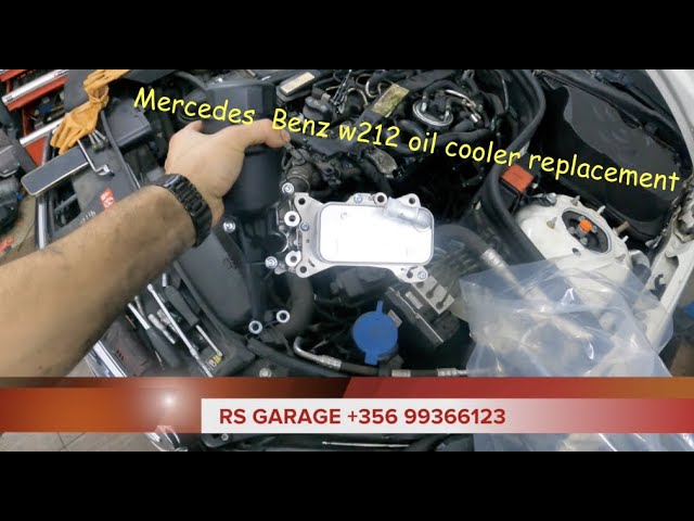 Mercedes, Oil cooler (oil mix in coolant)