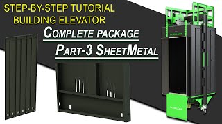 Famous How to build pro elevator cabin. Part 3 Sheetmetal #design Net Worth