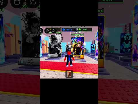 MAX LEVEL UR Card Upgrade! 🔥 Anime Card Farm Roblox #shorts #roblox #anime #gaming #viral