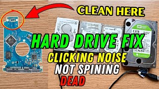 How To Repair A Broken Hard Drive With Beeping And Clicking Noise (EASY Data Recovery)