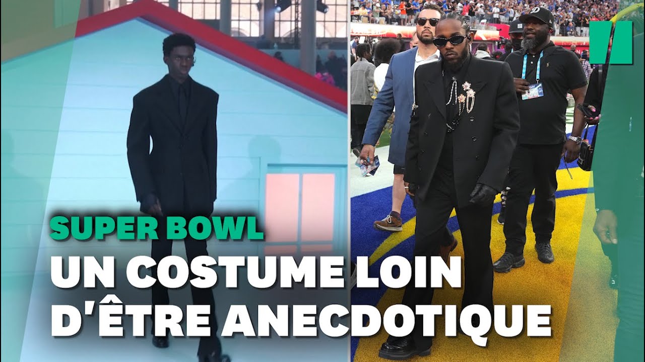 Au Super Bowl, Kendrick Lamar portait un costume signé Virgil