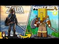 Minecraft, But I made it Legend of Zelda: Breath of the Wild!!!