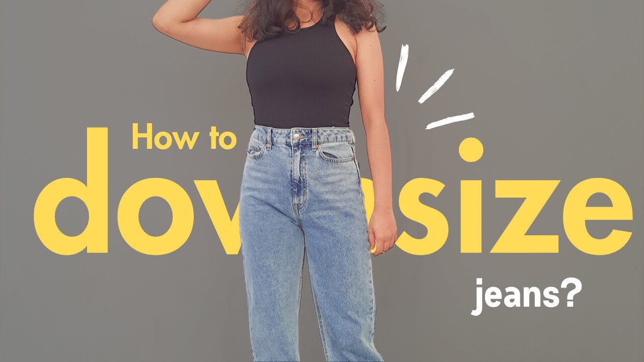 How to Downsize Jeans Waist 6 WAYS Sew & Nosew meerakaneria YouTube