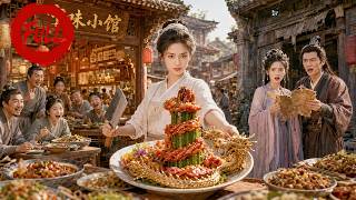 🔥Full:Her cousin poisoned the customers; she healed the court with a dragon dish.#drama