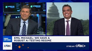 Watch Cnbcs Full Interview With Department Of Defense Under Secretary Emil Michael