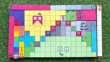 Looking for Numberblocks NEW 49 131 Puzzle Tetris Shape | ASMR chirping of birds