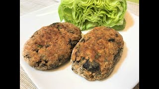 КОТЛЕТЫ ИЗ БАКЛАЖАНОВ . Здоровое Питание. Eggplant Burgers КОТЛЕТЫ ИЗ БАКЛАЖАНОВ . Здоровое Питание. Eggplant Burgers