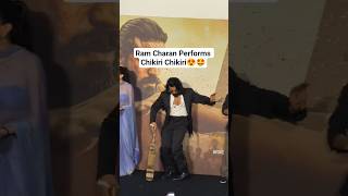 Ram Charan Performs Chikiri Chikiri At PEDDI Launch 😍🤩#ramcharan #peddi #chikari
