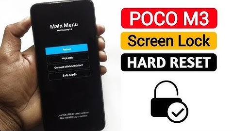Poco M3 Hard Reset | Remove Password / Factory Reset (Step-by-Step)