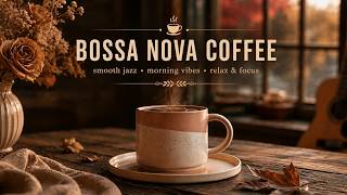 Smooth Bossa Nova Jazz | Morning Coffee Shop Ambience | Relaxing Bossa Nova for Great Moods screenshot 1