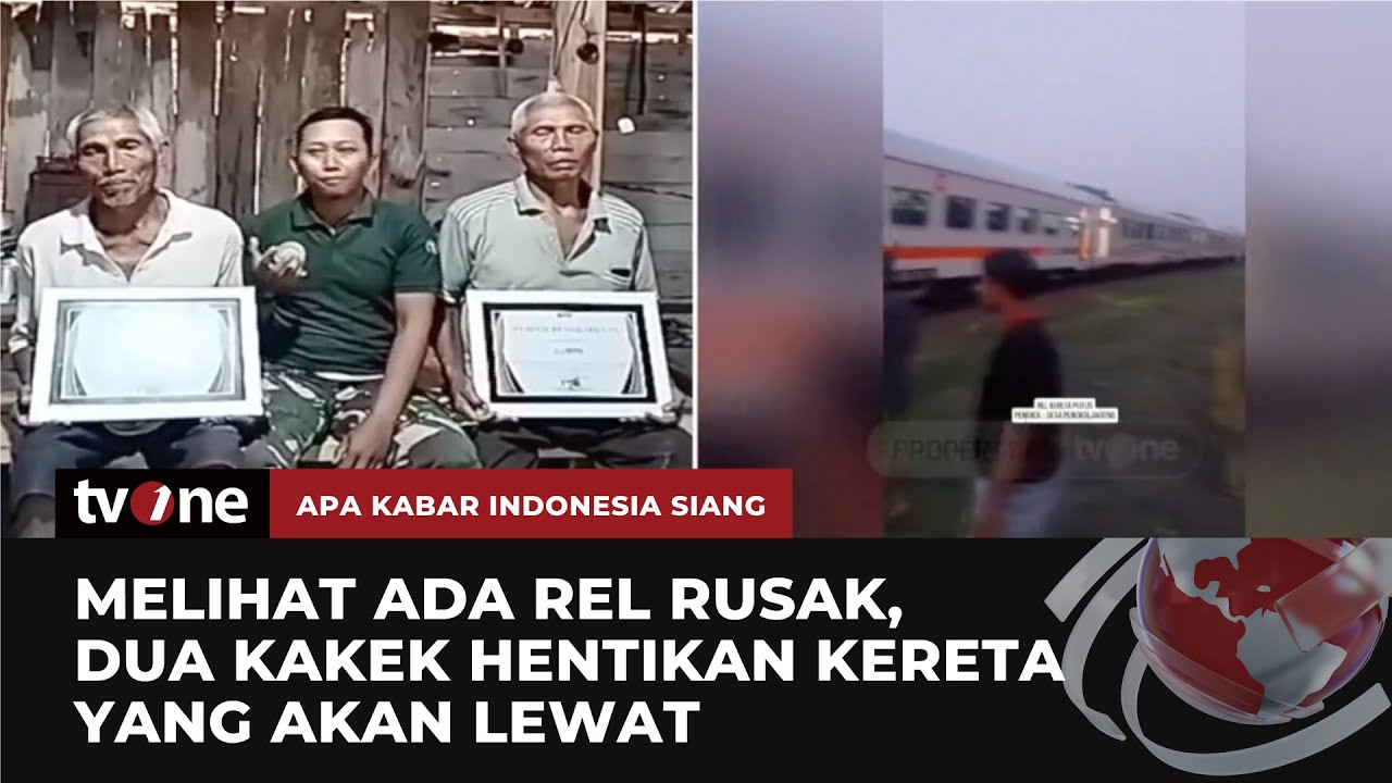 Bermodal Kaos Merah, Dua Kakek di Blora Selamatkan Ratusan Penumpang Kereta Api! | AKAP tvOne