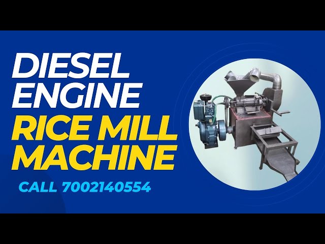 Diesel Engine Rice Huller Mill Machine - Online Agro Company LTD.