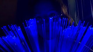 Sleep ASMR | Grass Lights: butterfly clips, light wands, & tiny hands