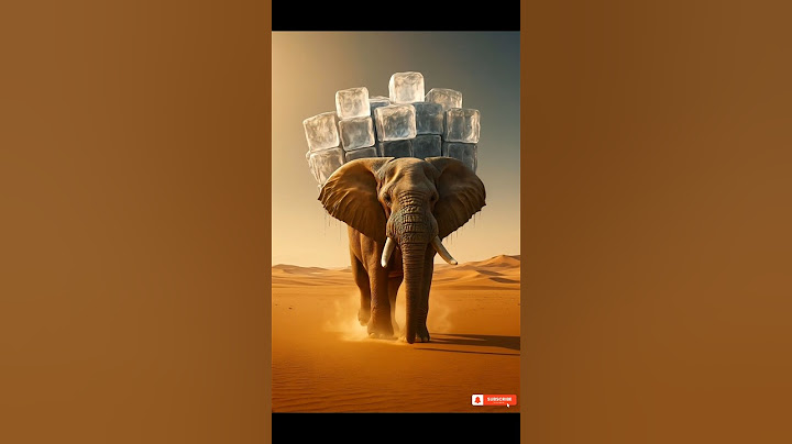 Extreme Heat Melts Ice House Farmer’s Shocking Desert Survival Story | Elephant Brings Ice |#ai