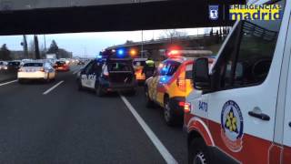 Grave accidente en la A-2