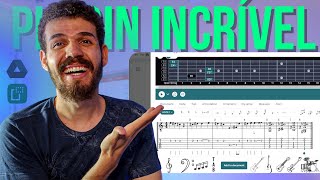 MELHOR SITE ONLINE para escrever TABLATURA ou PARTITURA para sua MÚSICA | GRÁTIS e na NUVEM screenshot 5
