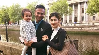 Shakib Al Hasan And His Wife Shishir , Daughter