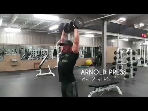 Iron Will Beginner Dumbbell Video Workout Program Day 