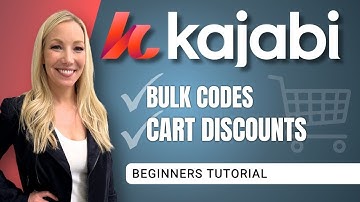 How to Set Up Kajabi Coupon Codes | Bulk Coupons, Cart Discounts, and More!