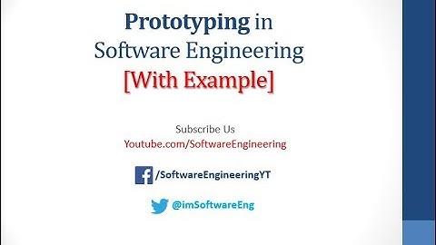 Prototyping in Software Engineering with Example | hindi / Urdu