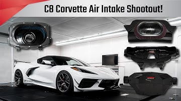C8 Corvette Air Intake Shootout! K&N vs aFe Power vs Halltech vs Corsa | Paragon Performance