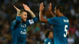 Sergio Ramos And Raphael Varane - The New Duo 2017-18 Defensive Skils