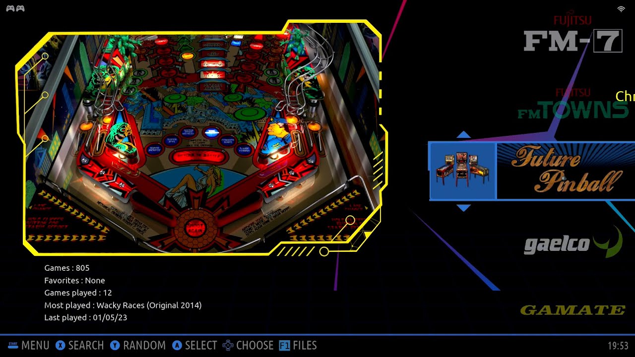 Batocera 36 + Future Pinball Indiana Jones Ultimatum Zed 1.2 YouTube