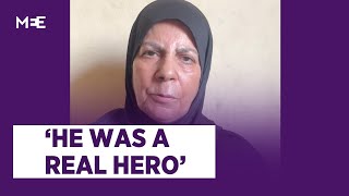 Download Lagu He was a real hero’: Mother of assassinated Al Jazeera journalist Anas al-Sharif remembers her son MP3 Download Lagu He was a real hero’: Mother of assassinated Al Jazeera journalist Anas al-Sharif remembers her son MP3
