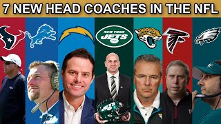 Meet the 7 New Head Coaches in the NFL Details