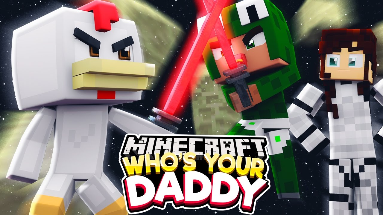 Minecraft Who's Your Daddy?  - STAR WARS JEDI ATTACK! w/ ConkeyDoodleDo