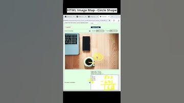 HTML Image Map: Mastering Circle Shape! #htmlintroduction #codewithmayur