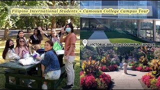 CAMOSUN COLLEGE CAMPUS TOUR + MEET UP WITH FILIPINO INTERNATIONAL STUDENTS IN CANADA - BEACON HILL