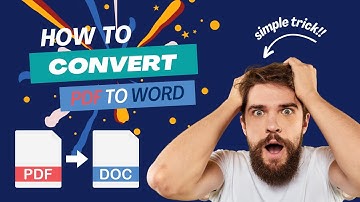 How to Convert PDF to Word - for MAC