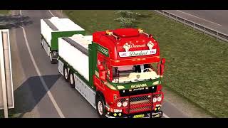Ets2 V1.28 Scania R560 Donslund Trailer