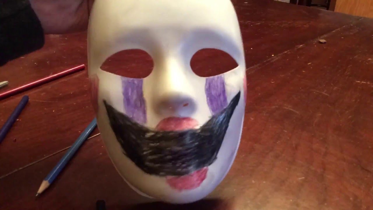 Marionette mask - YouTube