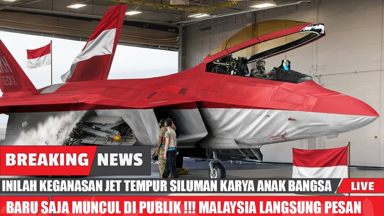 BANJIR PESANAN !!! MALAYSIA PANTAU JET TEMPUR SILUMAN KARYA ANAK BANGSA