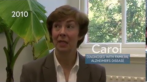 Carol´s story on being diagnosed with Familial Alzheimer´s Disease