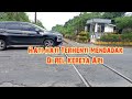 Kendaraan Mogok Mendadak di Lintasan Rel Kereta Api