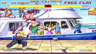 Hyper Street fighter II   Vega Arcade Play through