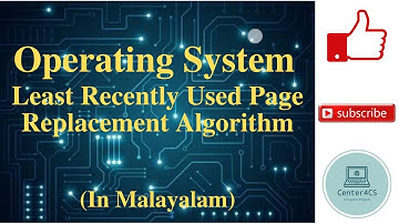 Lec 32: Least Recently Used (LRU) Page Replacement Algorithm (Example) | OS