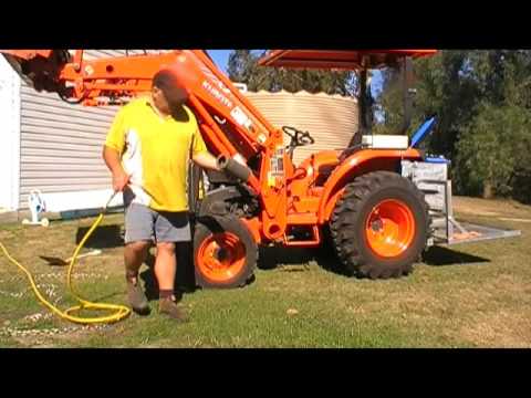 How To Clean The Air Filter On A Kubota L3800