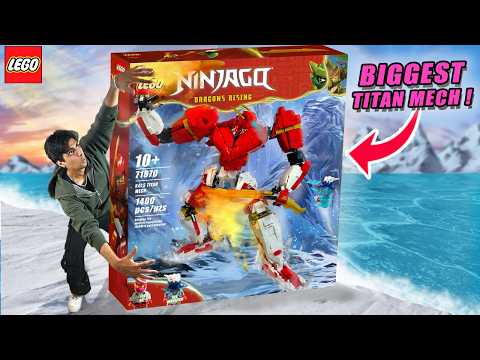 I Built the BIGGEST Lego Ninjago Titan Mech!
