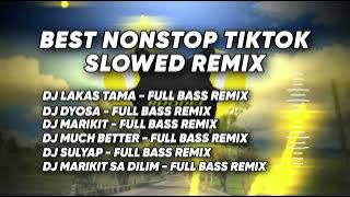🔥BEST NONSTOP TIKTOK SLOWED REMIX🔥 / DJ Rhodel bass 2024