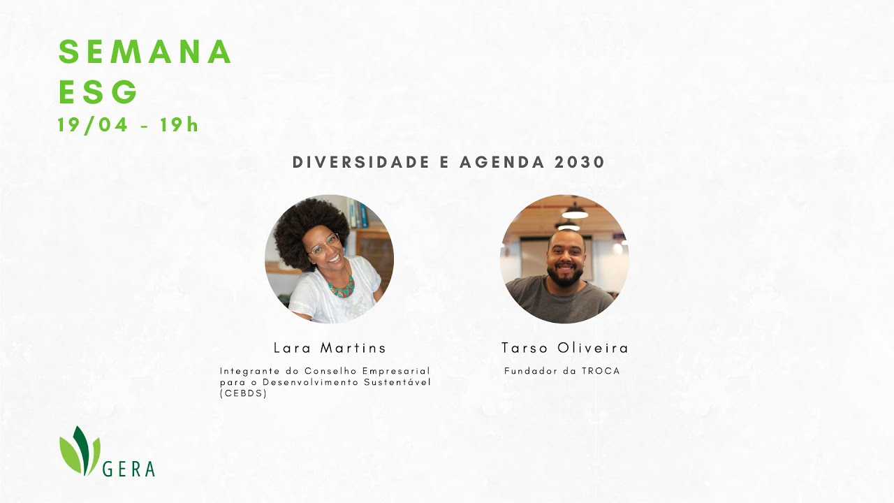 ESG - Diversidade e Agenda 2030