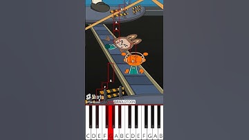 Incredibox challenge! Sprunki in squid games! 😂😂😂 (@PADLOTOON) - Octave Piano Tutorial