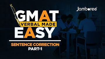 GMAT Verbal Made Easy : Sentence Correction Part 1