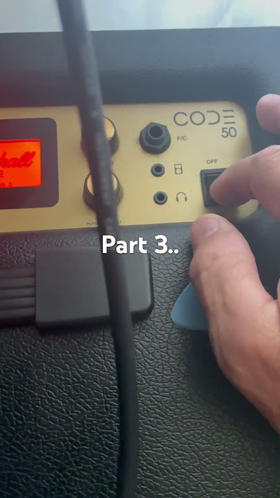 Marshall Code 50 sound cut issue part 3: RESOLVED (see comments)